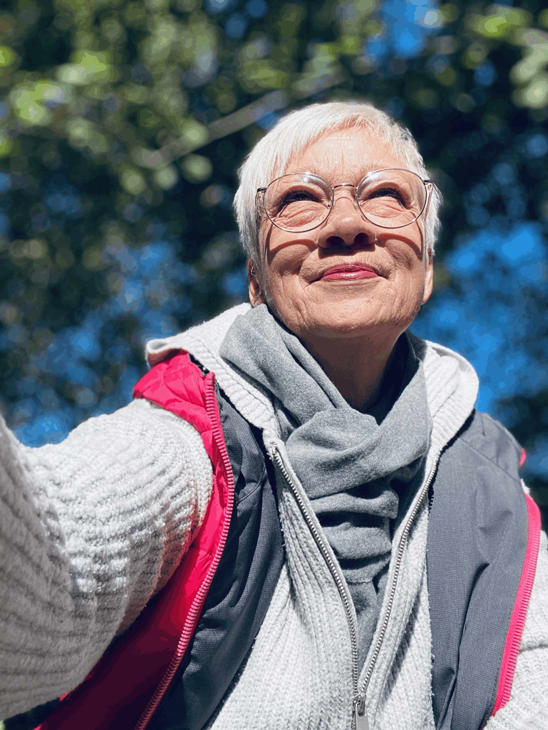 Atemtrainering wie sie eine Shi-gong Pose zeigt